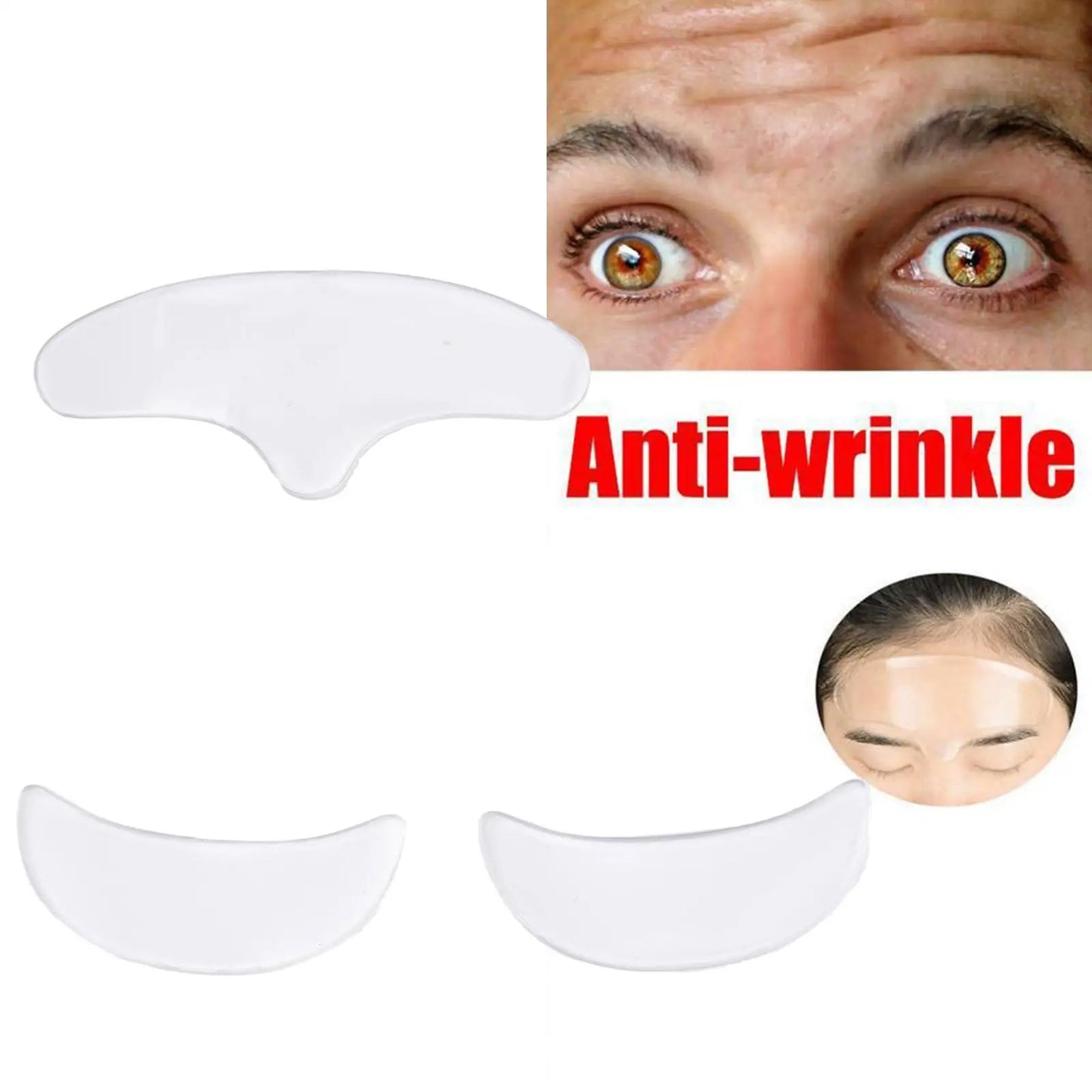 Reusable Forehead Silicone Patches – Smooth Wrinkles Overnight